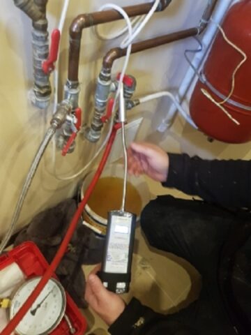 badanie gazem znacznikowym